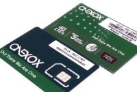 Malaysia Sim Card Prepaid OneXOX