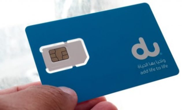 Du Mobile Sim Card