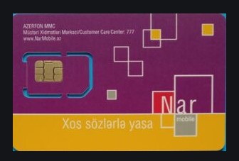 Nar Mobile Sim Card Azerbaijan