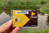 TPlus Prepaid Sim Card Laos